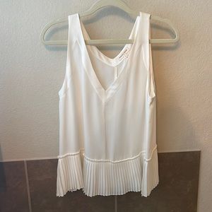White silk blouse size 12